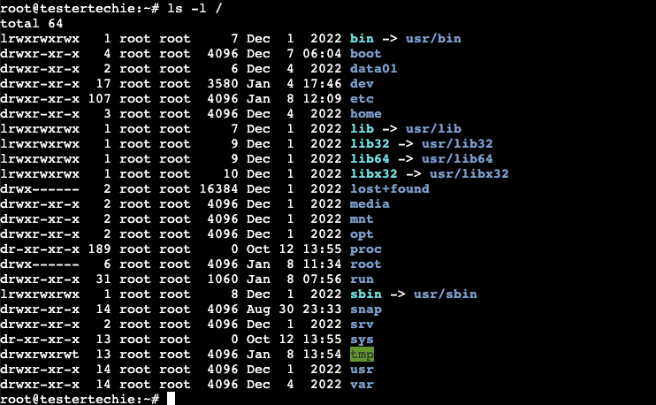 Linux File System Hierarchy